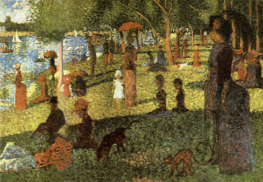 The Grand Jatte of Sunday afternoon